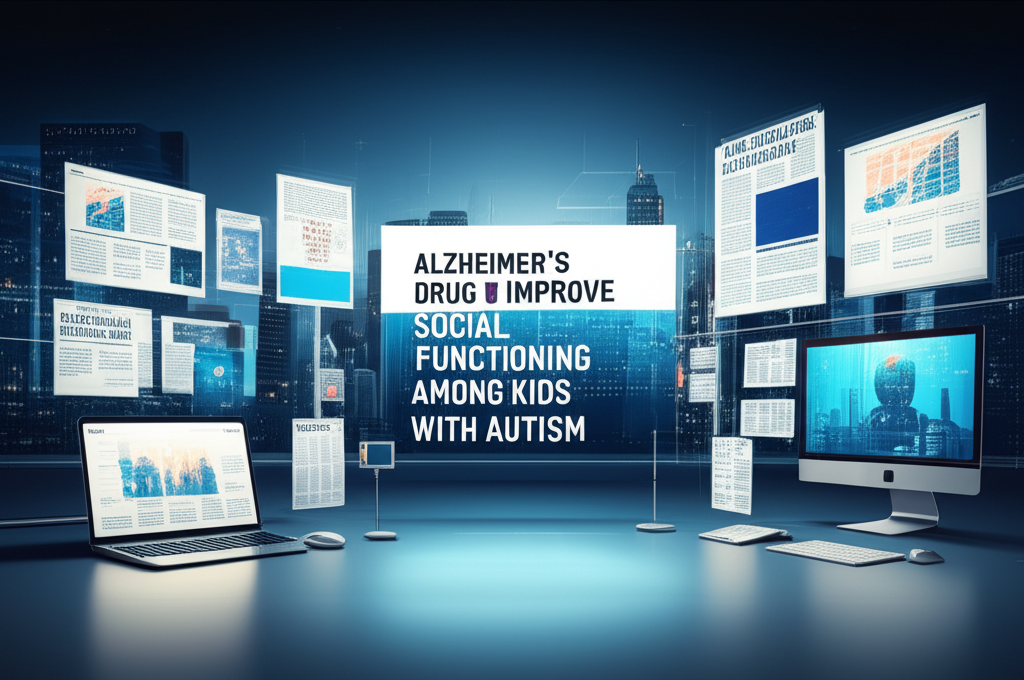 アルツハイマー病治療薬が自閉症スペクトラム障害の子供たちの社会的機能改善に役立つ可能性：小規模臨床試験で判明