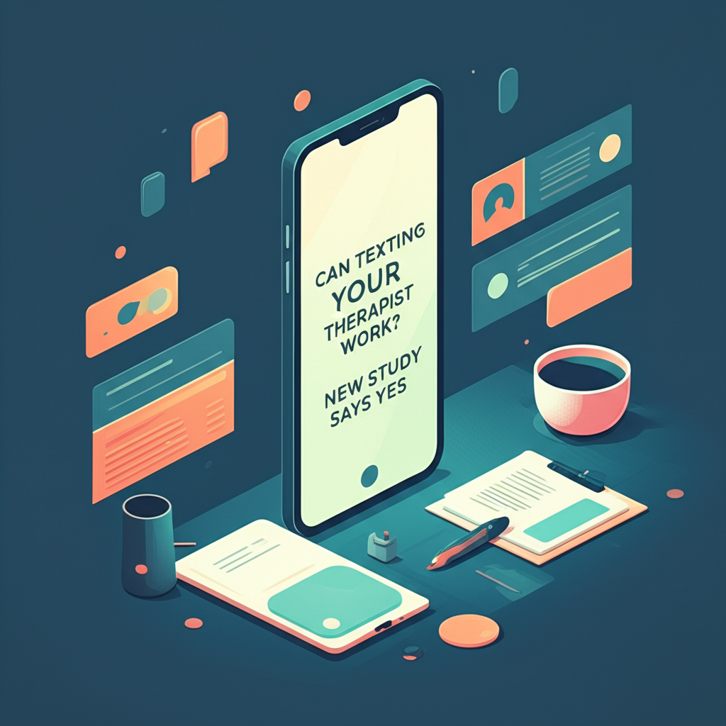 テキストメッセージによるセラピーは効果があるのか？ 新しい研究によると「はい」