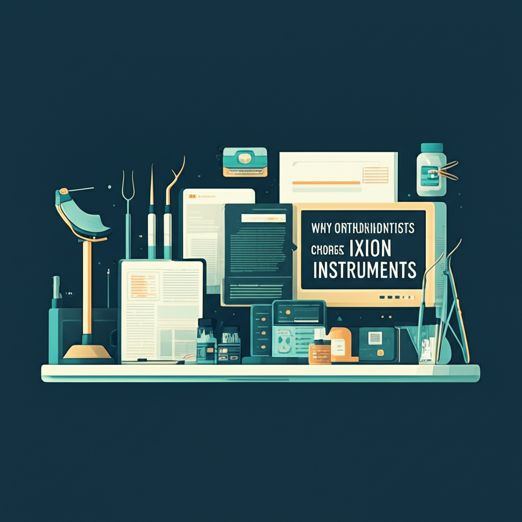 DB Orthodontics が Ixion Instruments の利点を解説 – カッターからプライヤーまで、永続的な精度を実現する優れた歯科用器具